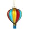 Northlight 3.75" Shiny Multicolor Hot Air Balloon Glass Christmas Hanging Ornament